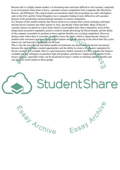 Dyson Vacuums Brand Internationalization