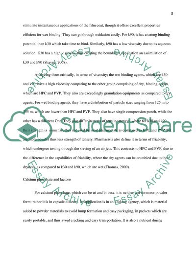 Pharmaceutical Agents Paper