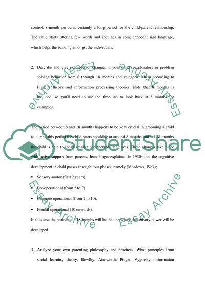 A Virtual Child: Needs to Incorporate Sources