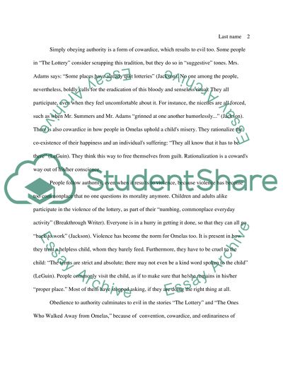 Obedience to Authority and How It is Evil