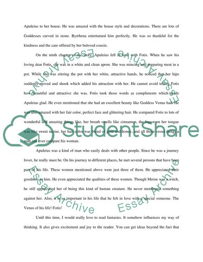 The Golden Ass by Apuleius