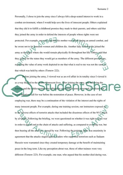 Perceptions as Reality