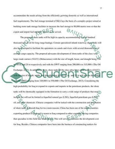 New Shore Tanks in Basrah