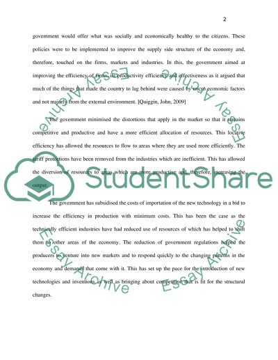 ECONOMICS FOR BUSINESS