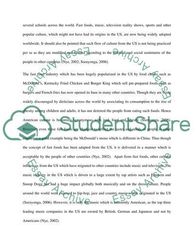 Is Globalization Americanization