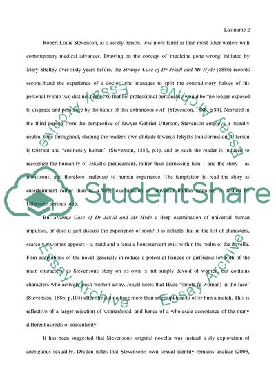 The Victorian fear of degeneration in literature