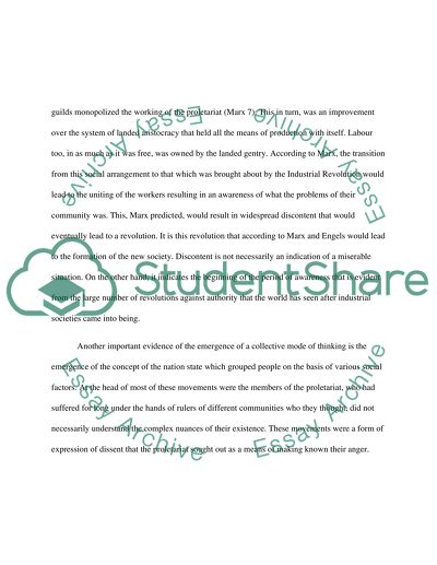 Marxism and the Industrial Revolution