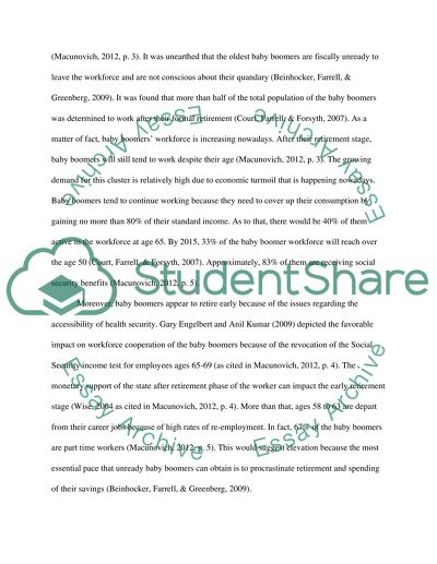 How health care cost and the aging baby boomer population will affect the economy