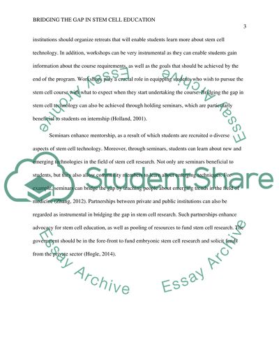 "Collaborations to bridge skill or training gaps in STEM Education