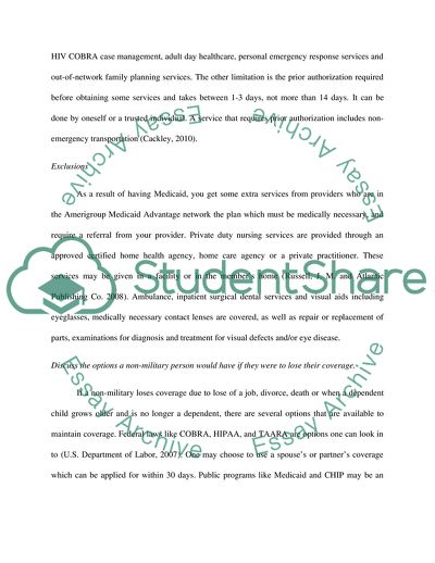 The United States and the Health Care