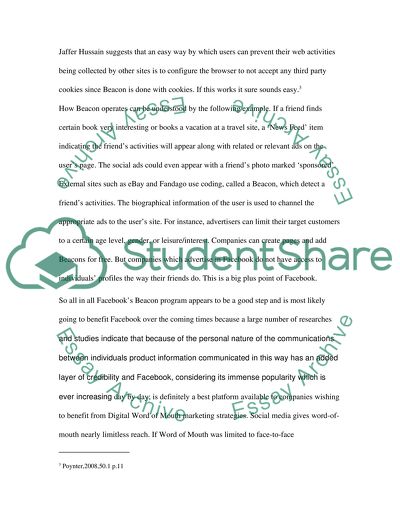 Digital Word-of-Mouth