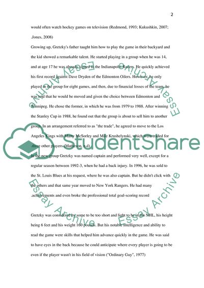 Canadian Icy Hockey Player - Wayne Douglas Gretzky