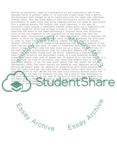 Esentials of Management: Team-Based Learning