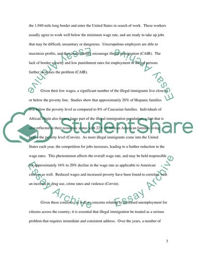 Illegal Immigration in America