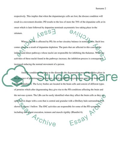 The pathology of Parkinsons disease, and how to counteract it