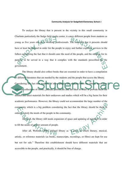 Sedgefield Elementary School