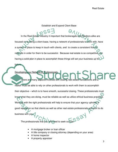 Real Estate Computing