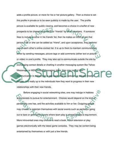 Social Networking Sites