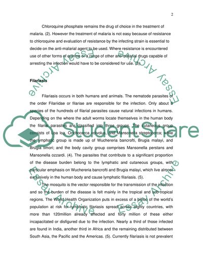 Malaria Still a Global Health Problem