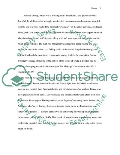 Why Were the Acadians Deported From Their Homeland in 1755