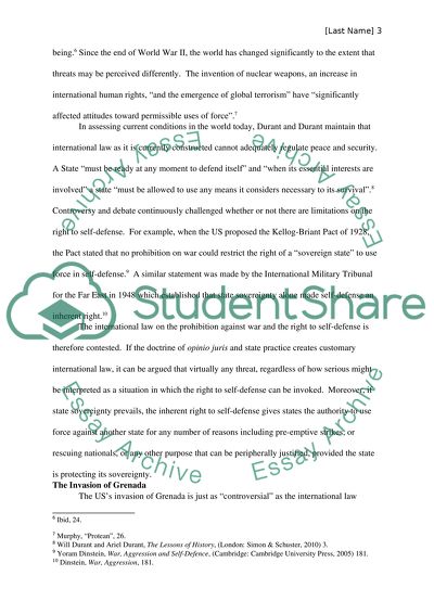 International Law on War