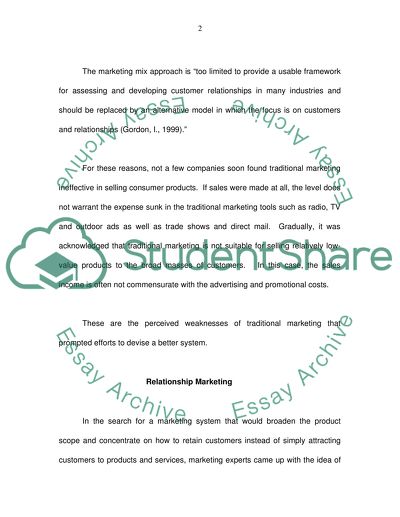 Traditional Marketing