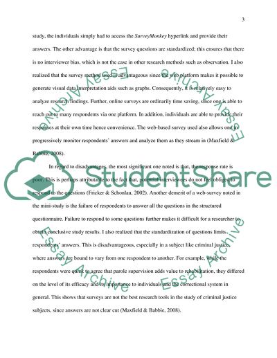 Advantages and Disadvantages of Internet Research Surveys