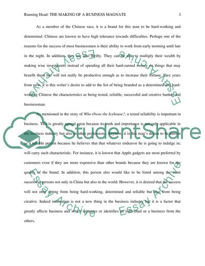 The Making of a Business Magnate