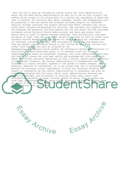 Distributed Information Systems