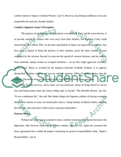 Korean comfort women during Japanese occupation of Korea