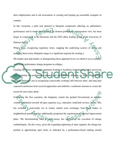 Performance Management System Improvement