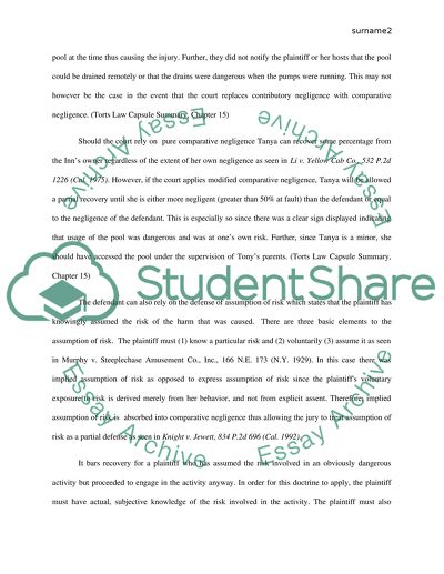 Defenses in Negligence