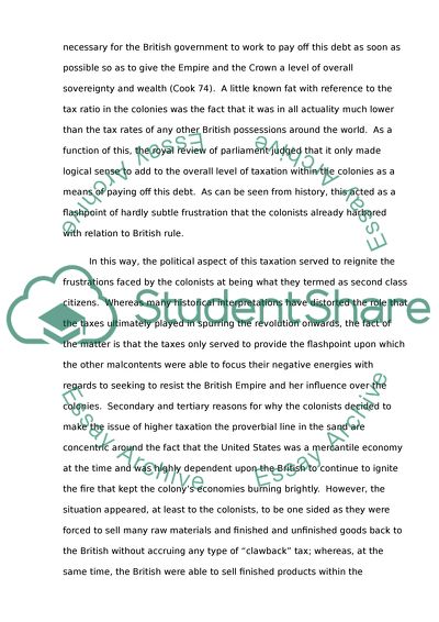 British North America Secedes from the Empire