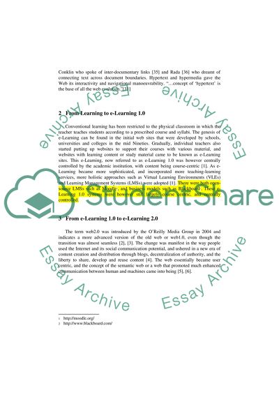 When Learning Never Stops - From Learning to Lifelong Learning, Over e-Learning