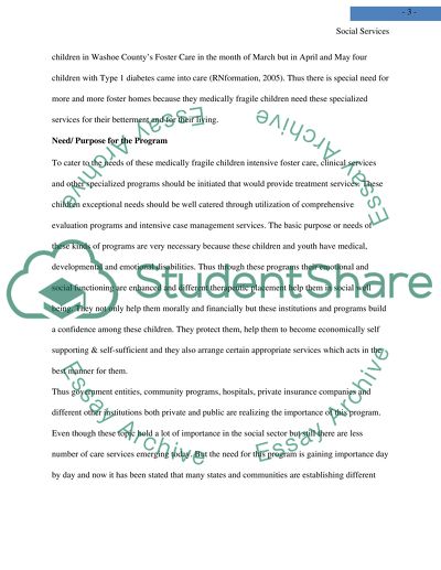 Medically Fragile Children in Foster Care