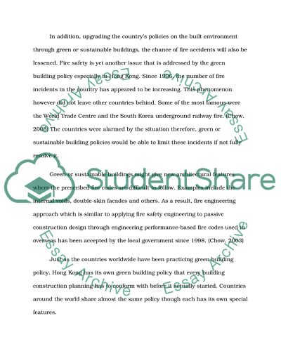 Green Building Policy