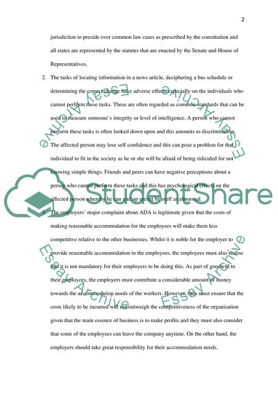 The Theories of Discrimination