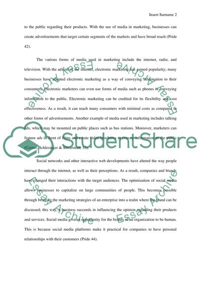 Marketing And Media: The Effect Of Marketing On Public Opinion