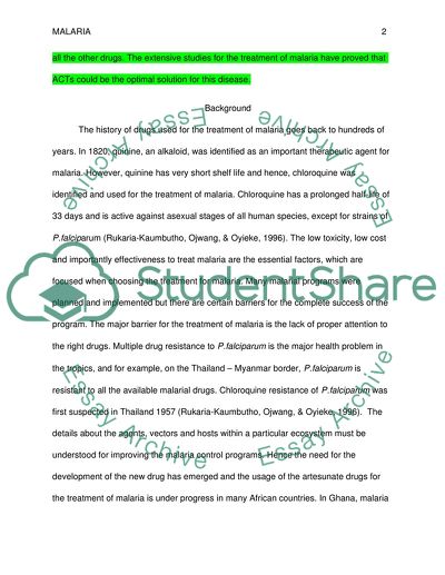 Effective Ways to Cure Malaria