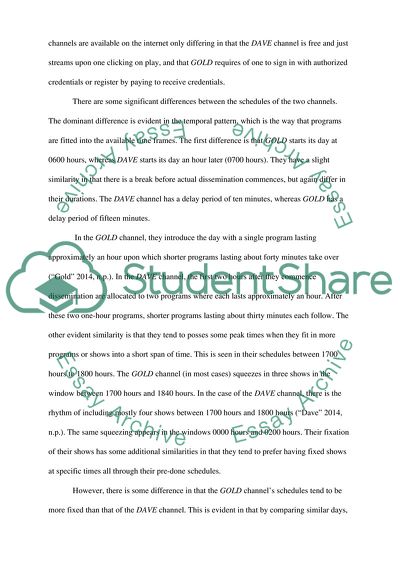 Television Casting Schedules