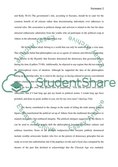 Socrates Political View