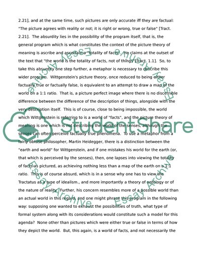 Companion to Wittgensteins Tractatus