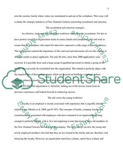 Strategic Initiatives of New Zealand Customs