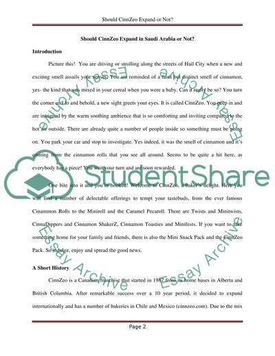 CinnZeo Strategic Expansion Plan