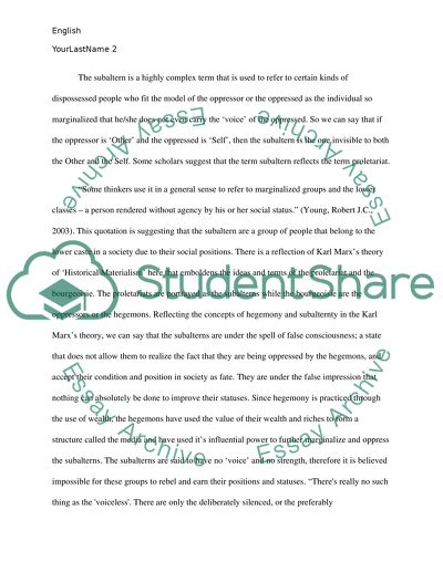 Choose a quote from a journal article and use it to put forth your own argument