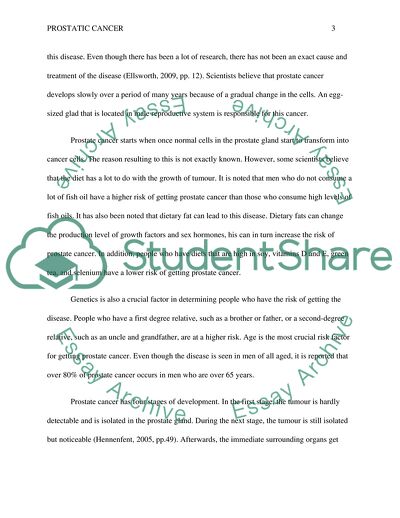 Analysis of Case of Patient Has Prostatic Cancer that Affects Different Organs
