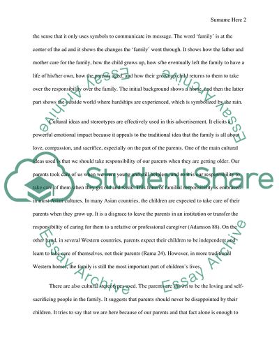 A Public Service Ad Father and Mother I Love You