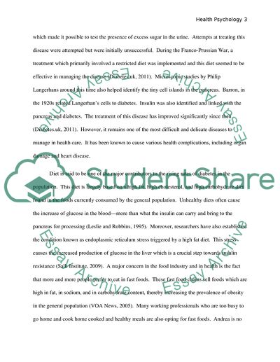 Health Psychology: Evaluation of the Benefits of CBT