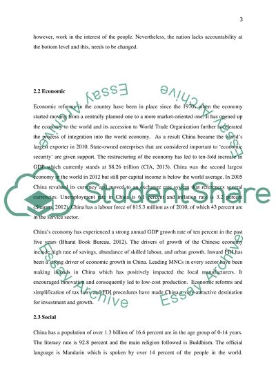 International Marketing Entry Strategy for Cow & Gate in China