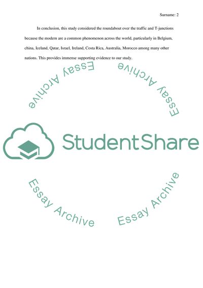 Crossroads and Roundabouts